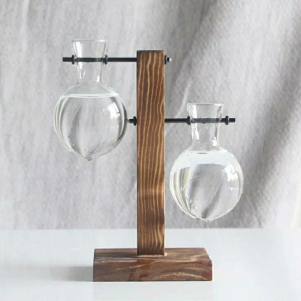 5⭐ 🖤 (STYLE B) Vase & Stand Set - Picture 2 of 5